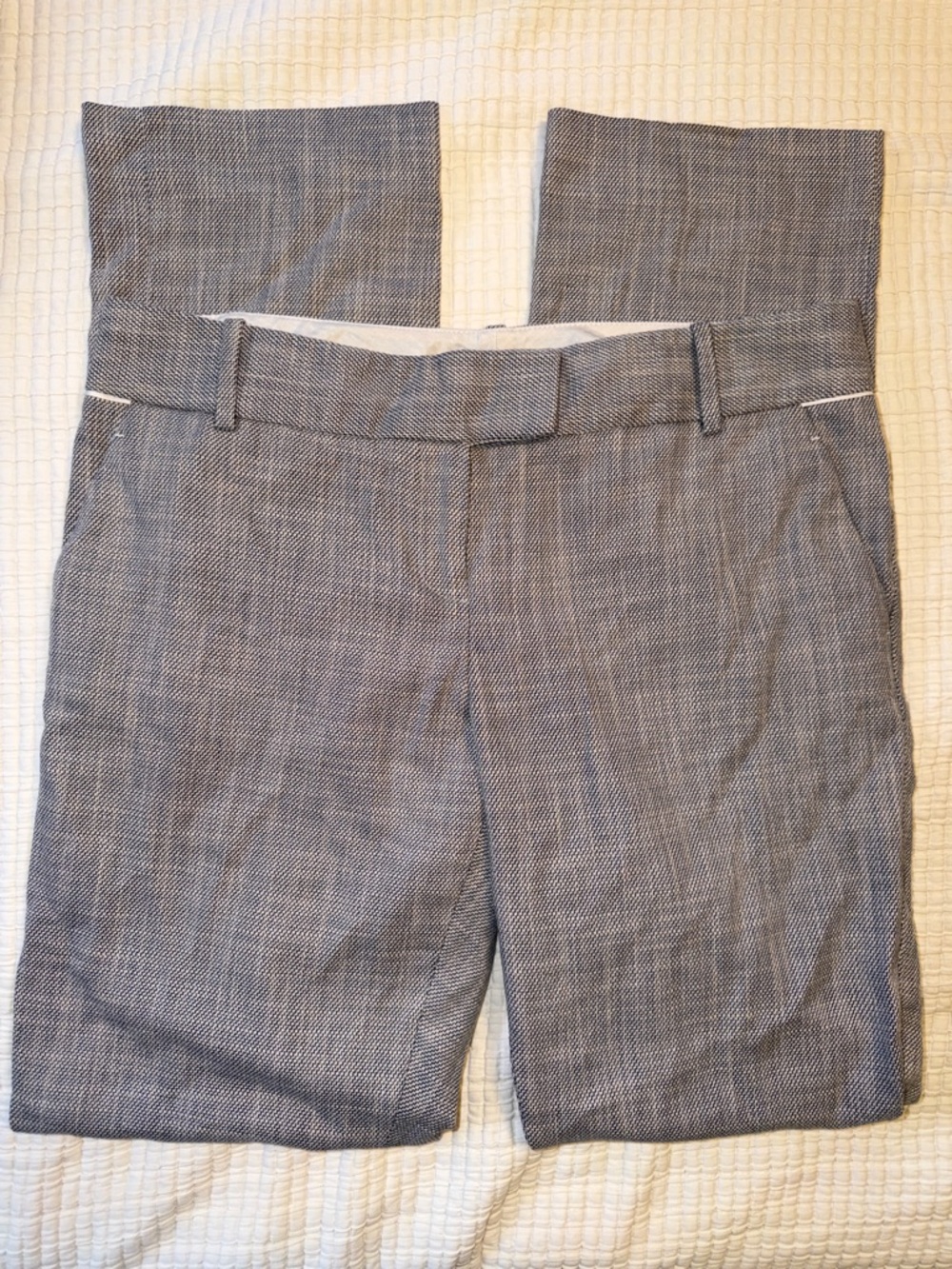 The Limited Gray Straight-Leg Dress Pants